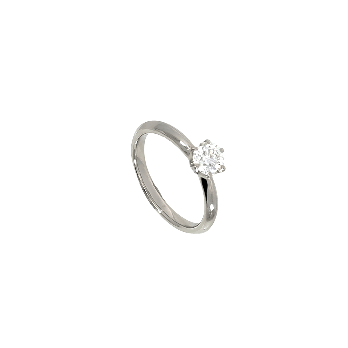 196.PT 3EXHC一粒ダイヤモンドリング 【0.516ct】(中央宝石研究所鑑定書付き)