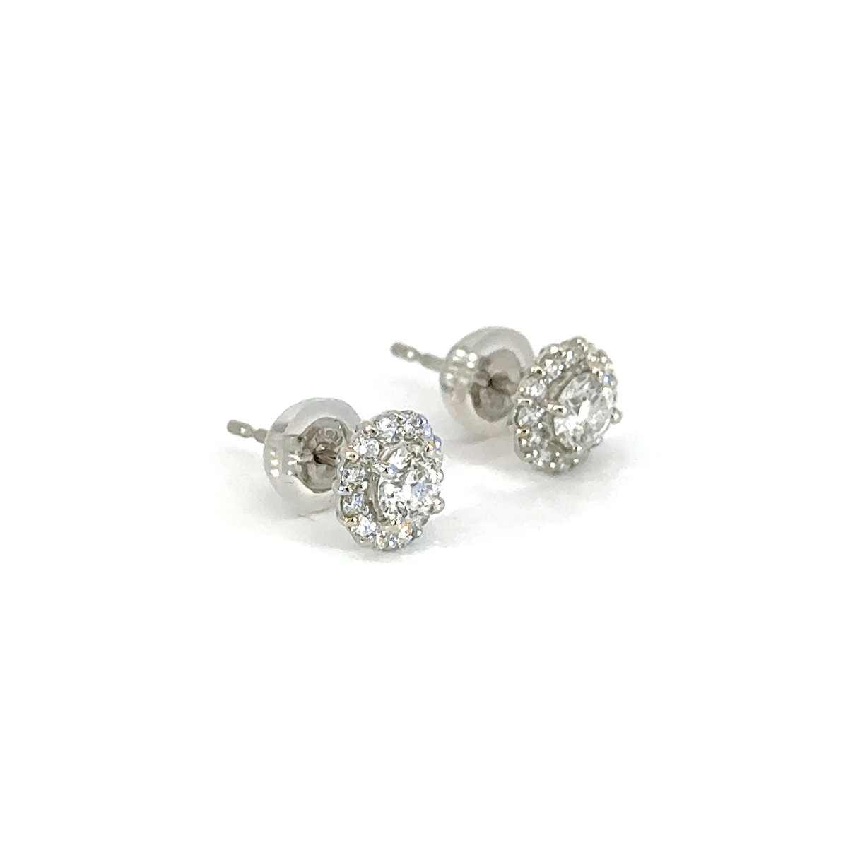 202.PT 3EXHC取巻きダイヤモンドピアス 0.235ct/0.232ct(中央宝石研究所鑑定書付)