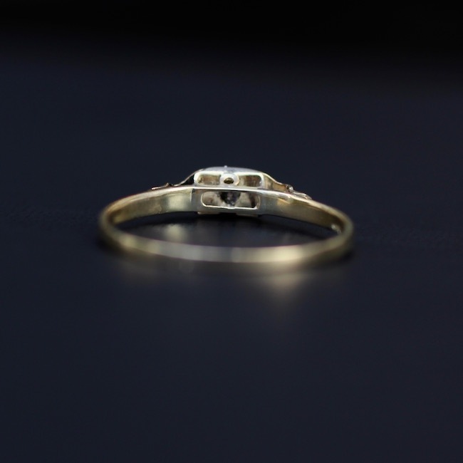 3つのアンティークダイヤモンドリング – ileava jewelry