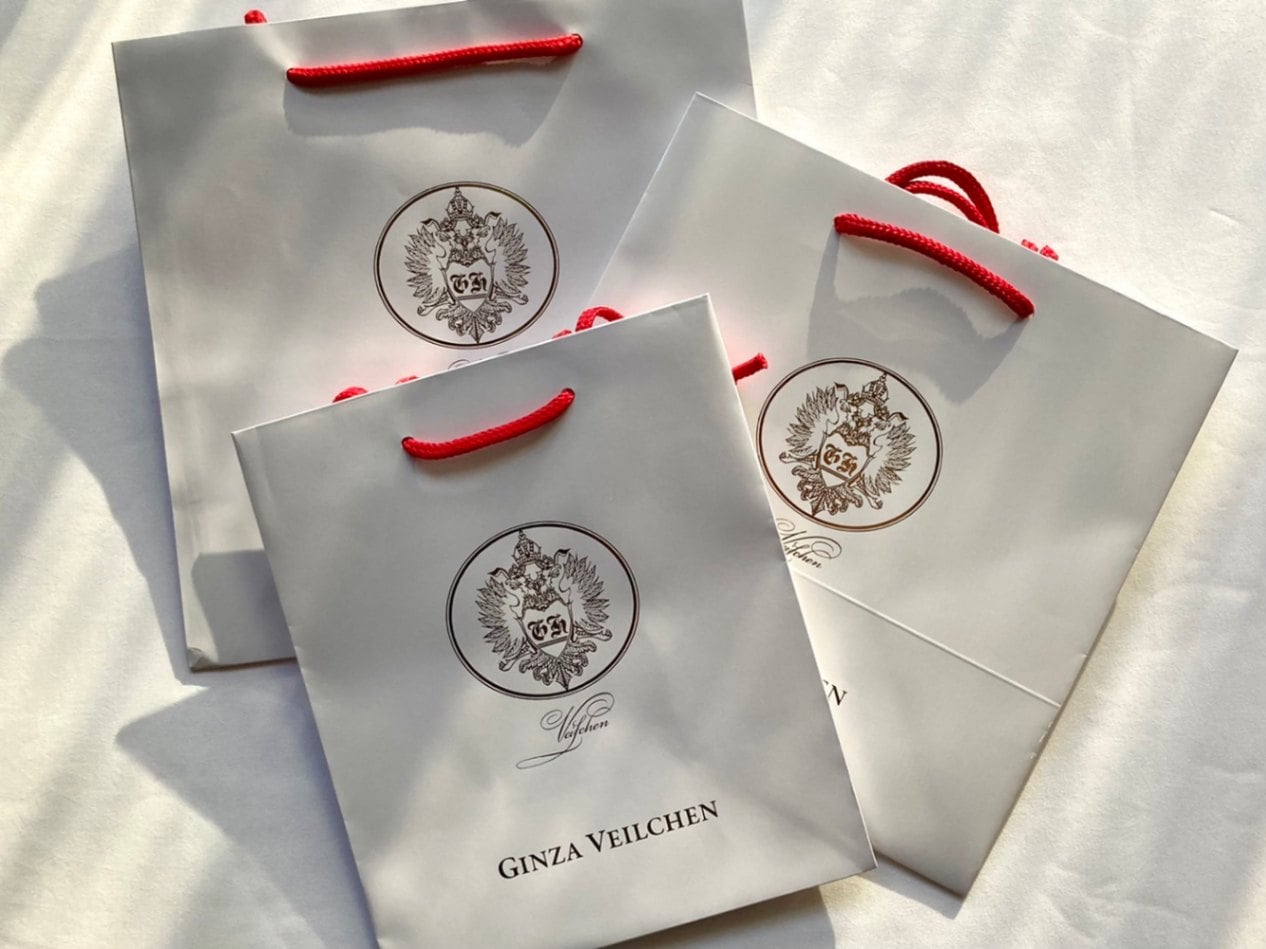 オリジナル 紙袋 | ファイルヒェン～伝統的なケーキ～ | | 銀座