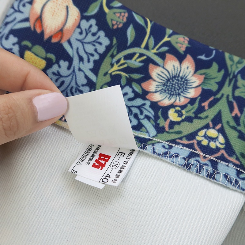 防炎】カーテン ドレープ 遮光3級 ウィリアムモリス いちご泥棒【35015