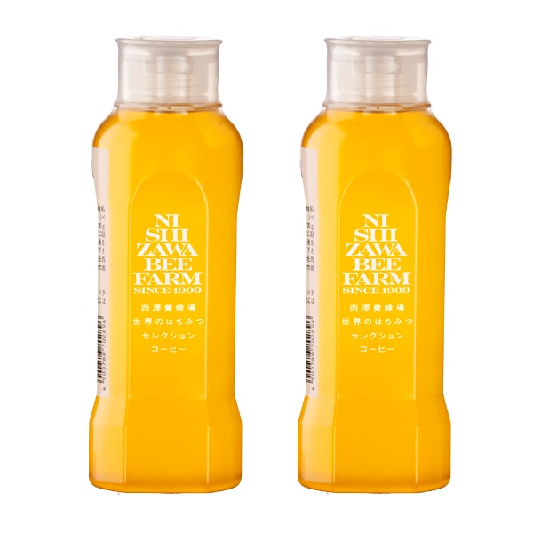 【2,026円均一まつり】ベトナム産コーヒーはちみつ2本セット（ポリ容器500g×2本）（逆止弁キャップタイプ）【特価品につきラッピング不可】
