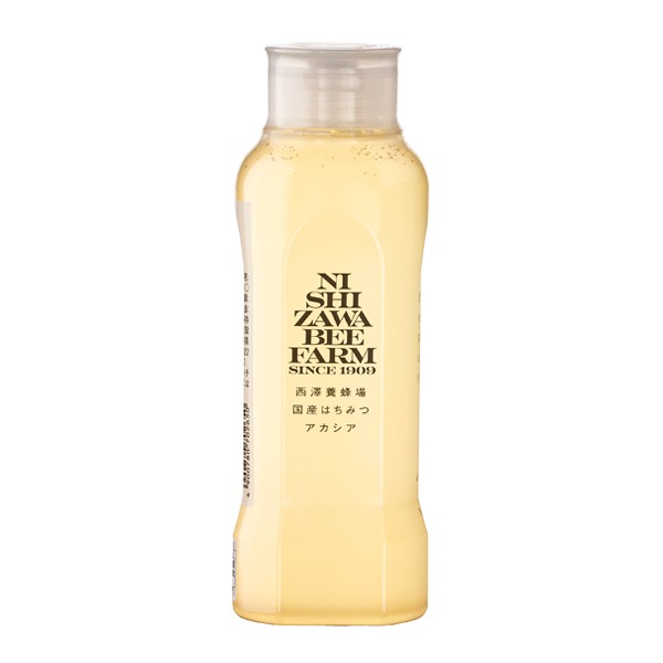 【2025年新蜜】青森産アカシアはちみつ（ポリ容器500g）（逆止弁キャップタイプ）