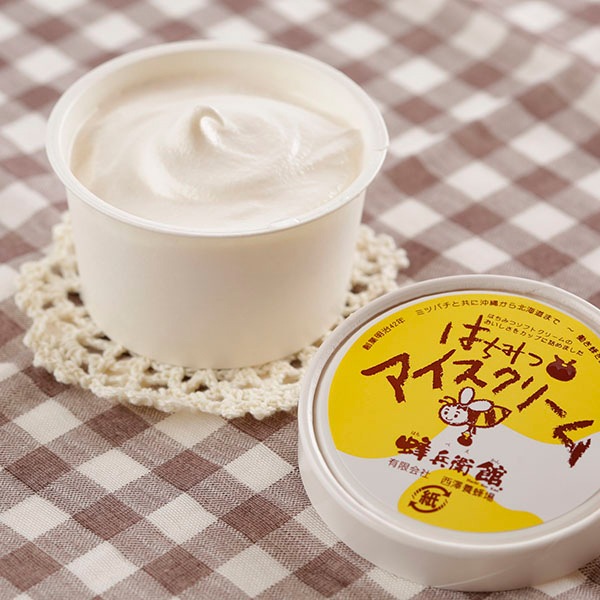 はちみつアイスクリーム 90ml 12個入 蜂兵衛館西澤養蜂場本店 はちみつアイスクリーム 90ml 12個入 蜂兵衛館西澤養蜂場本店
