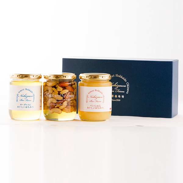 ナッツ＆ハニーバラエティギフト（ナッツ＆ハニーとパンにぬるはちみつとヨーグルトにおいしいはちみつ）