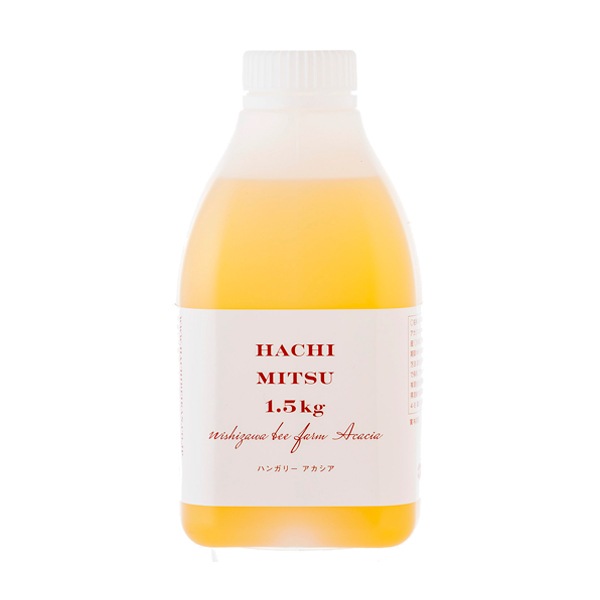 ハンガリー産アカシア4本セット（1.5kg×4本）ポリ容器入り【ラッピング不可】