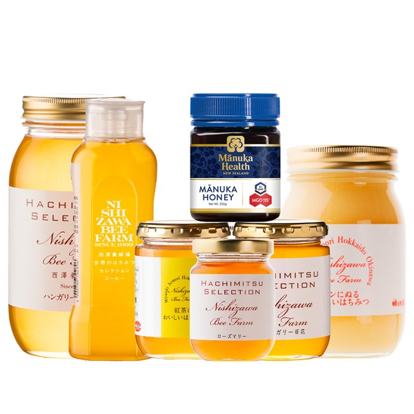 マヌカハニー入り 豪華7種の純粋はちみつ福袋 3kg超 大容量｜蜂兵衛館