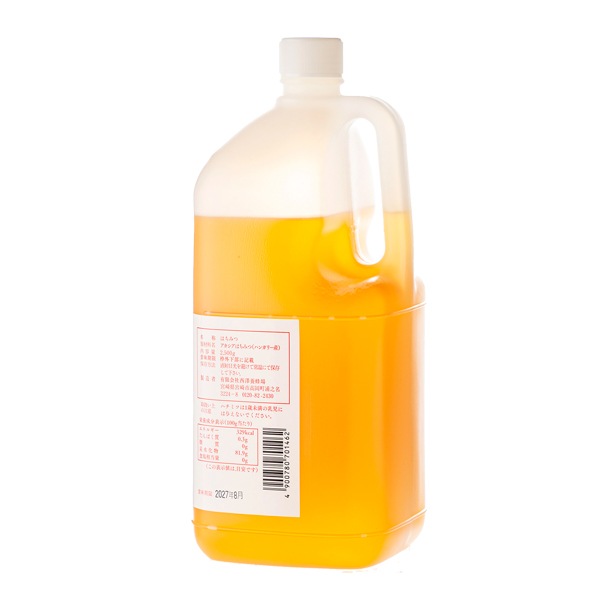ハンガリー産アカシアはちみつ2.5kg（ポリ容器入り）12本セット【ラッピング不可】