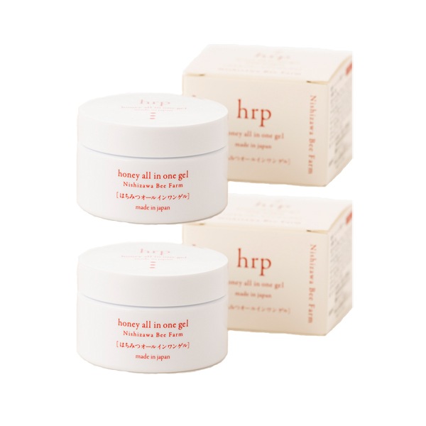 hrp 国産はちみつオールインワンゲル80g×2個セット【特価品につきラッピング不可】