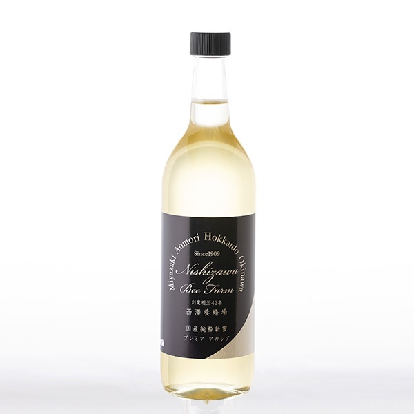 特選プレミア アカシアはちみつ4合瓶1本ギフト（1kg）ギフト箱入り