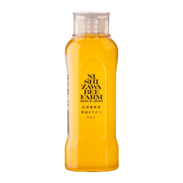 【2025年新蜜】青森産りんごはちみつ（ポリ容器500g）（逆止弁キャップタイプ）