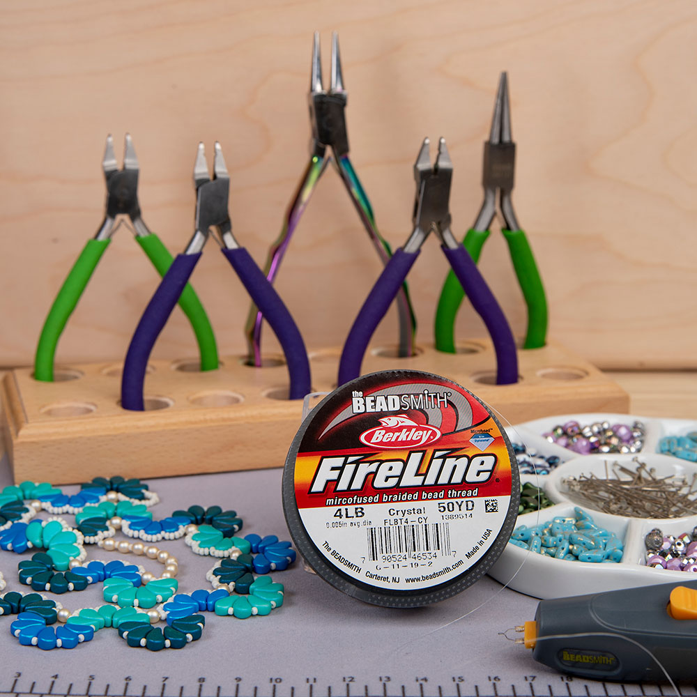 ビーズスミス ファイヤーライン クリスタル 45m 50ヤード The BEADSMITH Fireline
