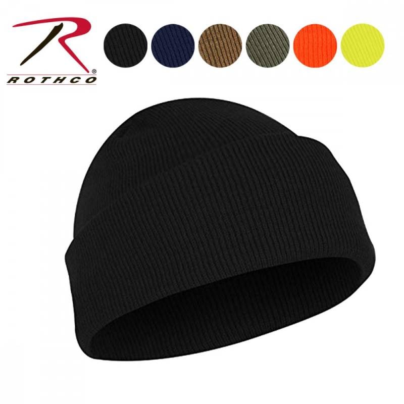 ロスコ ニット帽 キャップ デラックスファインニット ワッチキャップ  無地