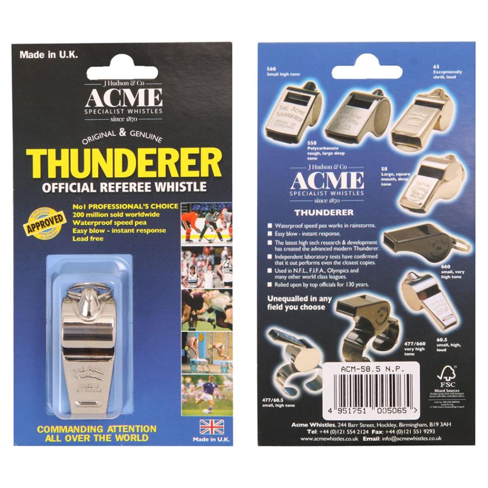 ACME アクメ Thunderer 審判用 ホイッスル AC58.5