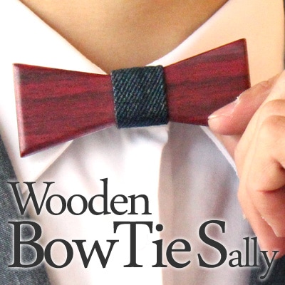 Wooden BowTie Sally