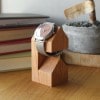 「WatchStand House」家の形のかわいい木製ウォッチスタンド/北欧風デザイン/Hacoaブランド