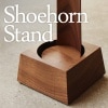 「Shoehorn Stand」Hacoaの木製靴べら専用スタンド