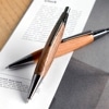 ■「TRIANGLE BODY MECHANICAL PENCIL」銘木をプラスしたシャーペン・シャープペンシル【名入れ可能】木軸