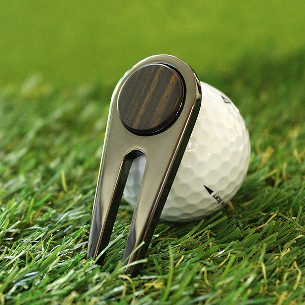 Golf Green Fork(黒檀)