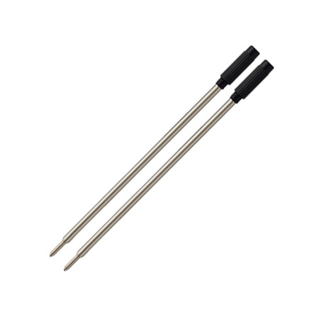 SLIM BALLPOINT PEN(TWIST用) 替芯 BK(黒)×2本