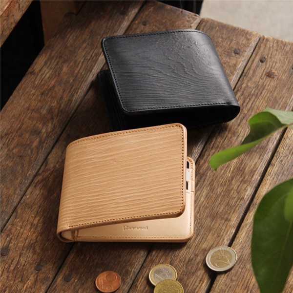 WOODY Slim Wallet Half