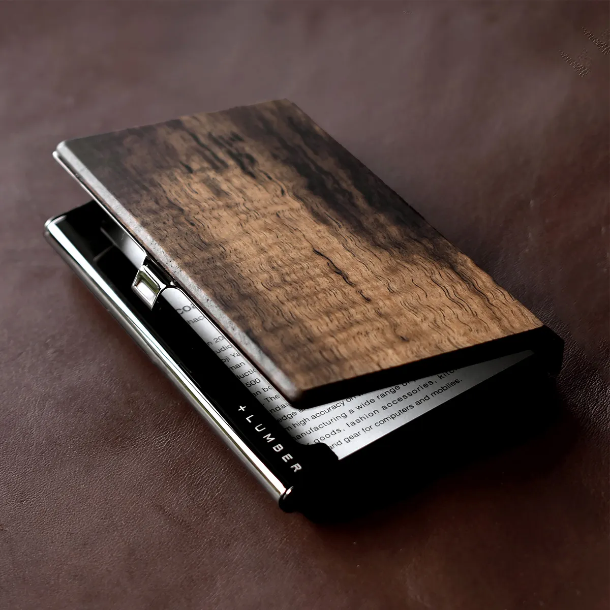 CARD CASE 黒柿・神代杉・山桜