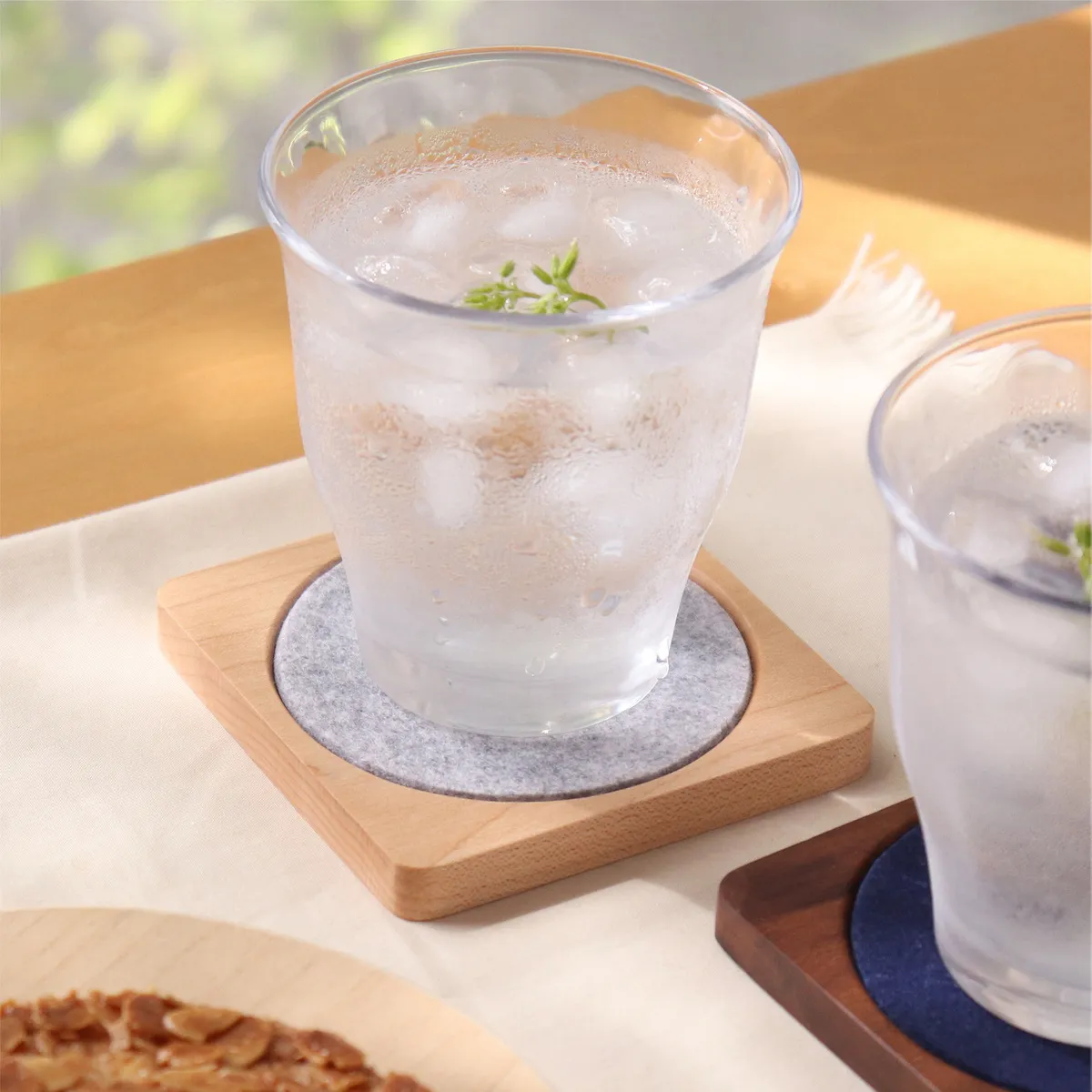 コースタースクエア（フェルト付き）