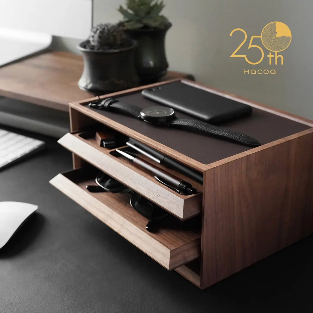 数量限定】25周年記念 木製デスクオーガナイザー｜Desk Organizer