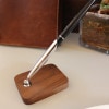 「Single Pen Stand」デスクに高級感を。木製ペンスタンド/北欧風デザイン【専用ペン1本付属】