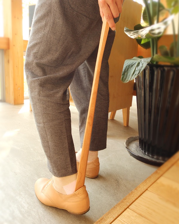 「Shoehorn Sサイズ」木製靴べら【60cm】