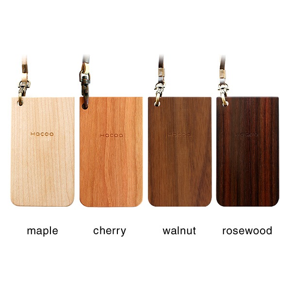 【ハローキティ】「IC-PassCase」キティちゃんの刻印がかわいい木製ICパスケース・カードケース定期入れ