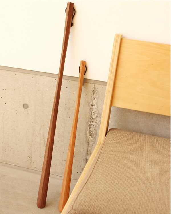 【送料無料】「Shoehorn Lサイズ」木製靴べら【80cm】