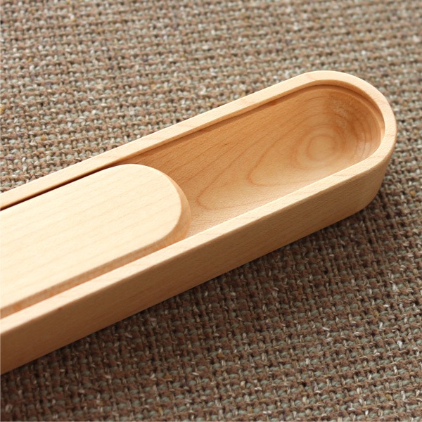 【名入れ可能】「Hashi no haco」木製の箸ケース・箸箱(はし23センチ用)