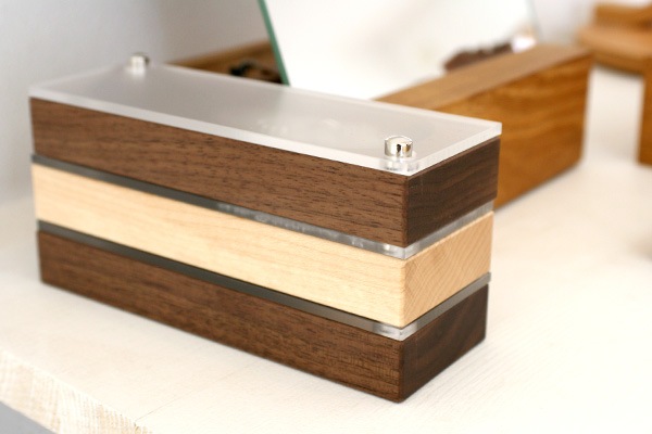 【ピアス】「Jewelry Case ピアスタイプ」木の美しいジュエリーボックス・アクセサリーケース/北欧風デザイン