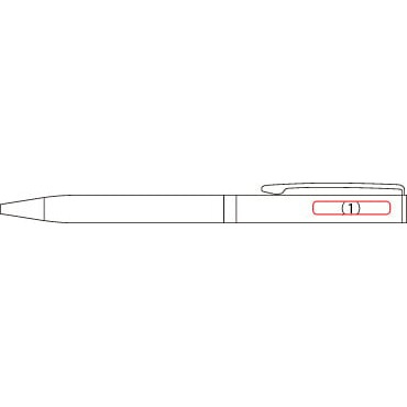 ■ツイスト式「SLIM BALLPOINT PEN　TWIST 1.0mm」世界に一つだけの回転式木製ボールペン【名入れ可能】木軸