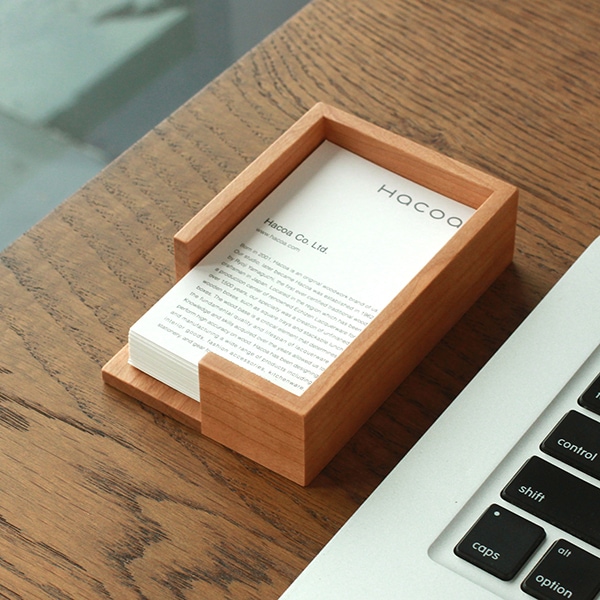 「Card Tray」木製カードトレイ/北欧風デザイン