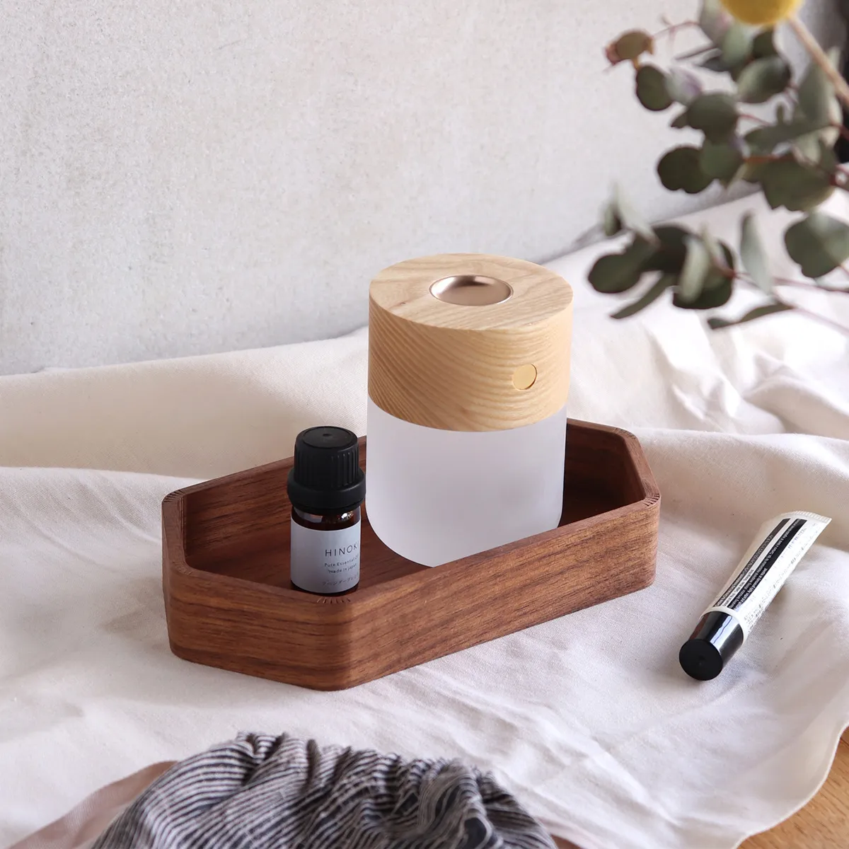 ⬜新品無水式アロマ　GOOD FRAGRANCE LAMP GOOD FRAGRANCE LAMP」火も水も使わない。さまざまな香りを