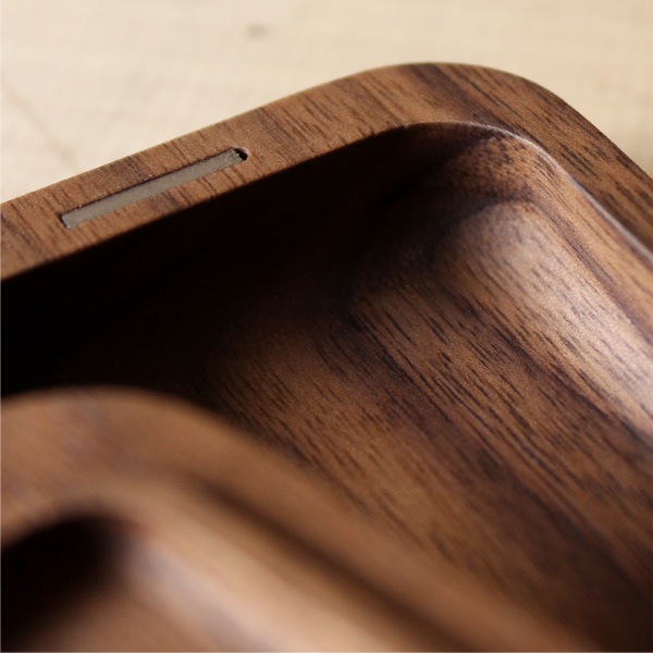 「Pen Case Gentle」職人が銘木を削り出して作ったシンプルデザインのおしゃれな木製筆箱・ペンケース