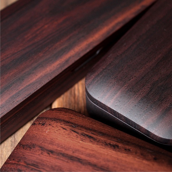 【プレミアム】「Pen Case Gentle(ローズウッド)」シンプルデザインのおしゃれな木製筆箱・ペンケース