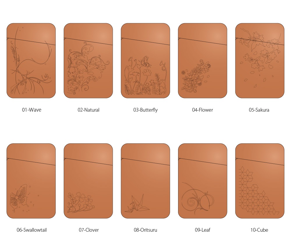 【プレミアム】「Card Case Gentle（ローズウッド）」木製名刺入れ・カードケース/メンズ・レディース兼用/北欧風デザイン