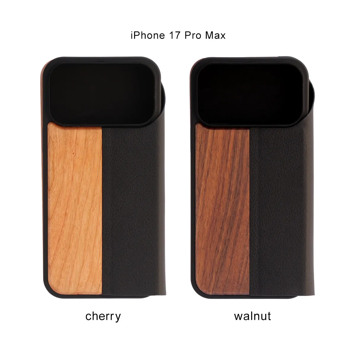 □【17】「iPhone17/iPhone17Pro/iPhone17ProMax FLIPCASE」木目が