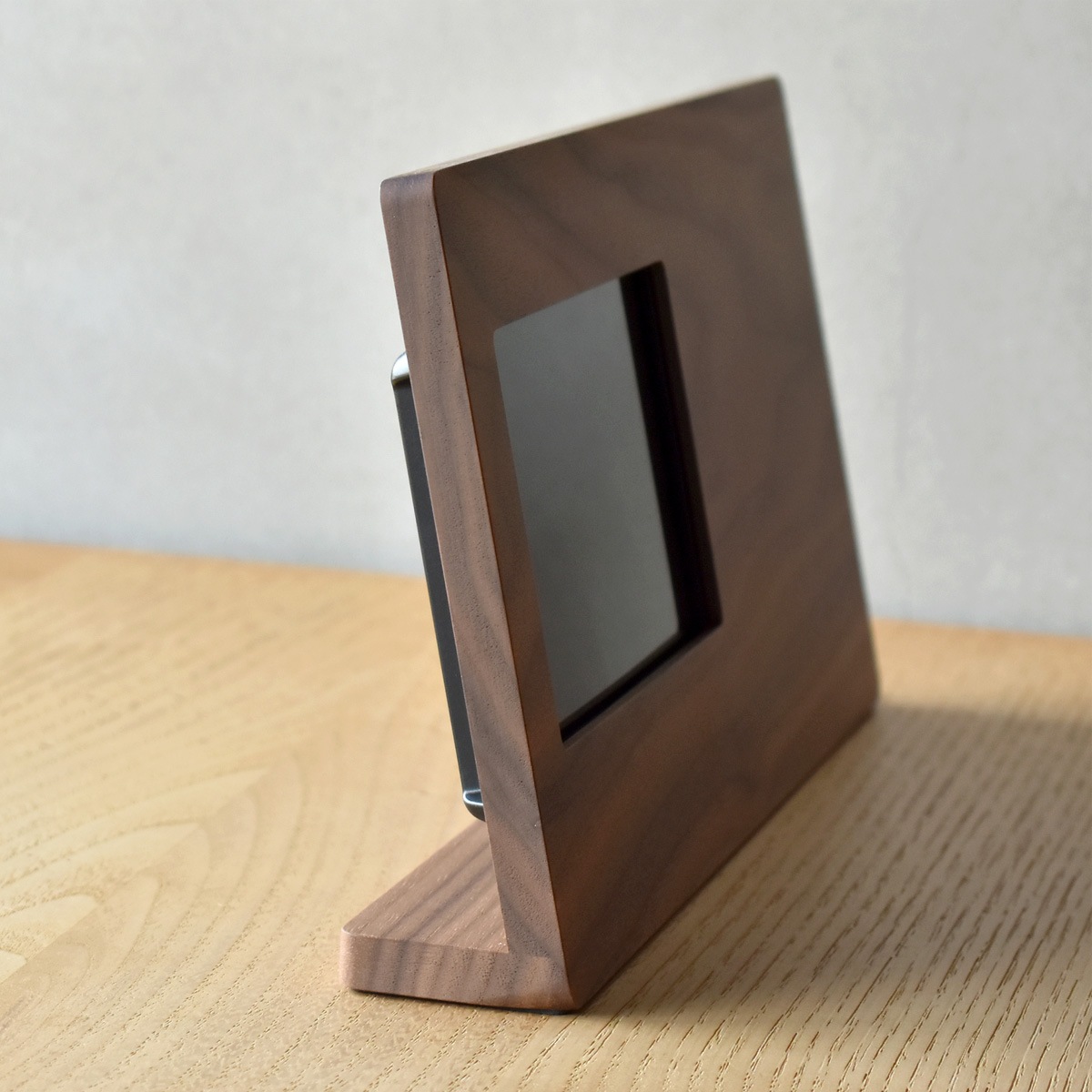 【刻印代込】「Engraved Digital Photo Frame」木製デジタルフォトフレーム 両親ギフト ウェディング 出産祝い 還暦祝い