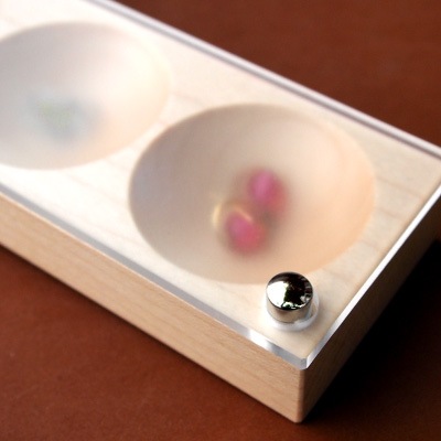 【ピアス】「Jewelry Case ピアスタイプ」木の美しいジュエリーボックス・アクセサリーケース/北欧風デザイン