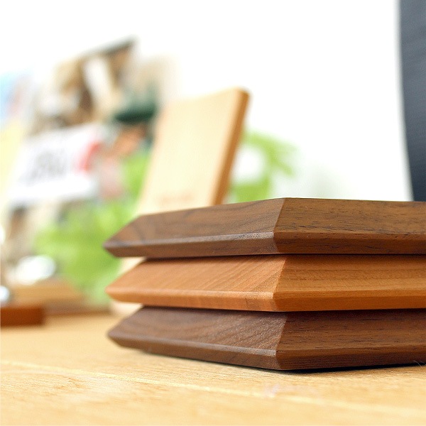 「Luxury Tray」銘木ウォールナット・チェリー材を使用した高級感ある木製トレイ