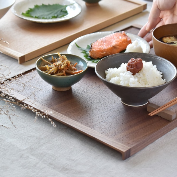 【生産終了】【ネット限定】「Serving Tray」 木の素材感が引き立つミニマルデザインの木製トレイ・ランチョンマット/北欧風/名入れ可能