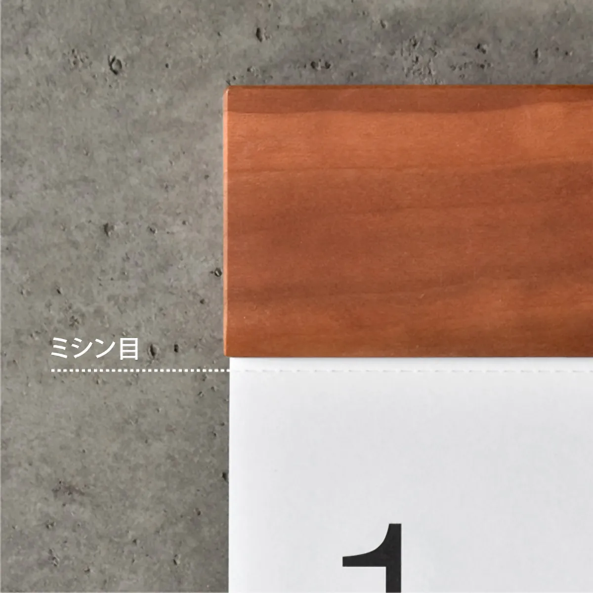 「2026年版 Wall Calendar」インテリアに馴染むおしゃれな木製壁掛けカレンダー(※2026年1月~12月分)/北欧風デザイン