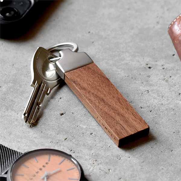 【数量限定】【ナンバープレート刻印】「KEYRING 002」愛車のナンバープレートを刻印した木製キーホルダー・キーリング/父の日/実用的/