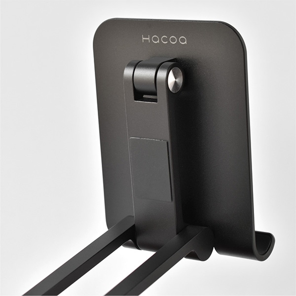 「Smartphone Stand Adjustable」角度調整ができる折り畳み式木製スマートフォンスタンド/Hacoaブランド
