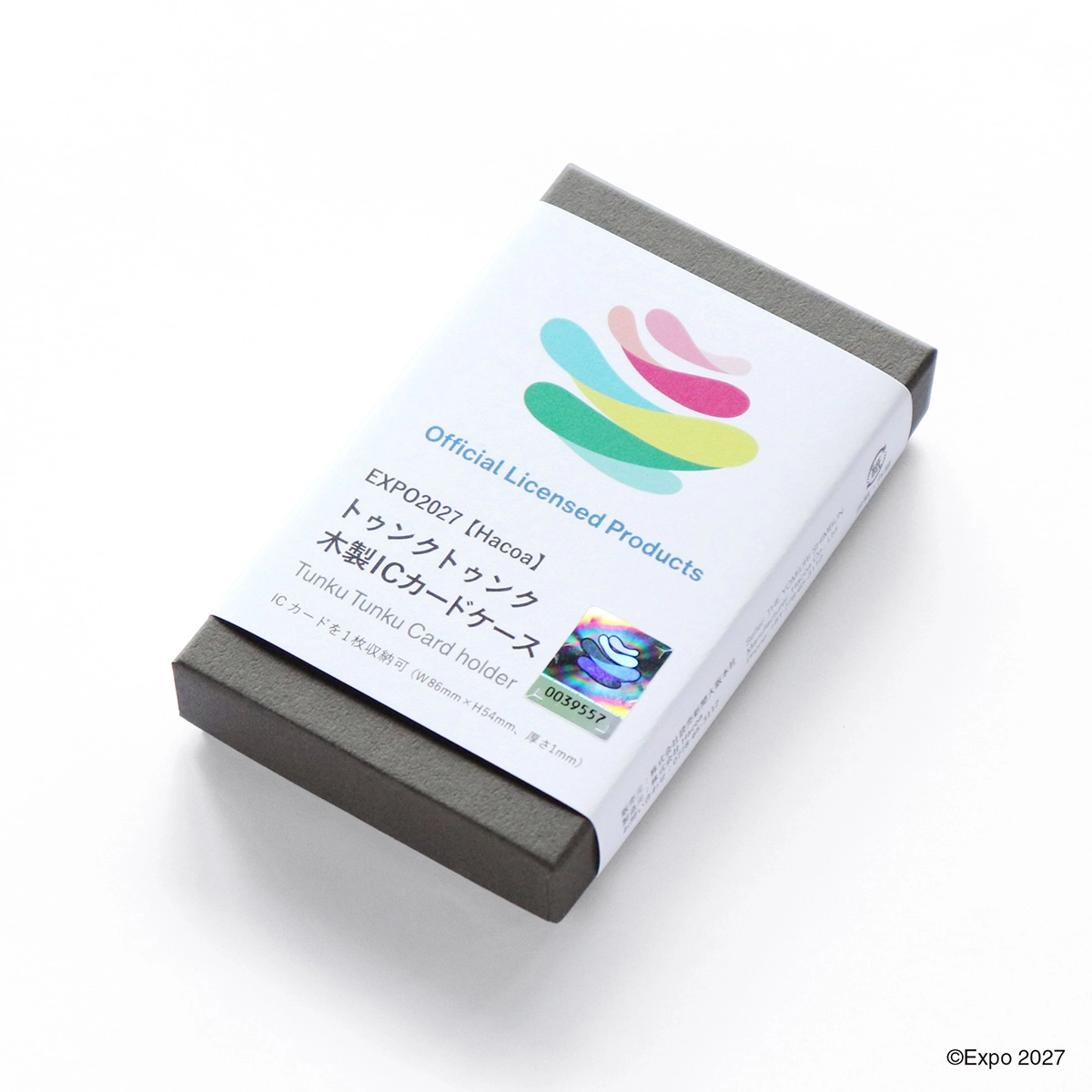 unoＨＡＲＥＣＡ　1500＋デポジット✕3枚　交通系icカードバラ売り可 EXPO2027 トゥンクトゥンク 木製ICカードケース｜Hacoa | Hacoa公式
