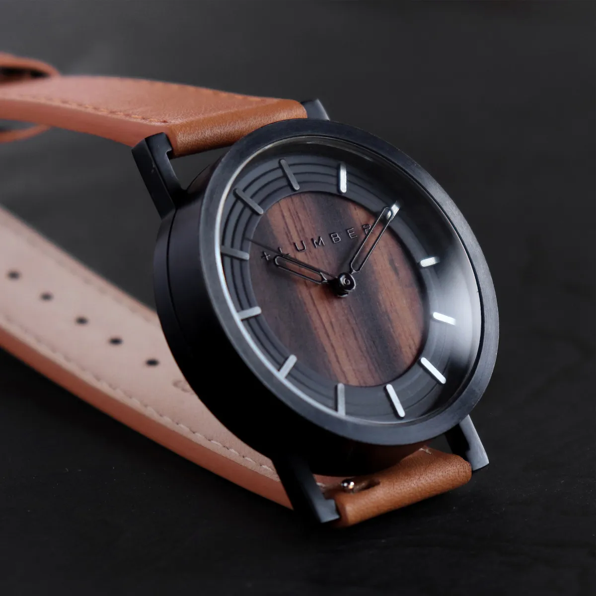 ■【X'mas1,000円OFF】「WATCH 2200」厚みのあるステンレスと銘木が融合した木製腕時計/メンズ/レディース